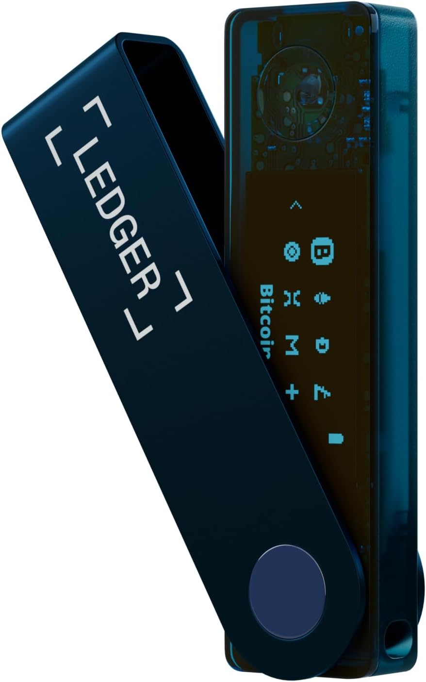 Ledger Nano X - Secure Bluetooth Hardware Wallet for Crypto & NFTs