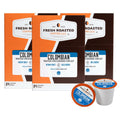 Fresh Roasted Coffee 100% Colombian Water Processed Decaf - 72 Pods