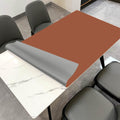 48x72 in Leather Table Cover - 1.8mm Thick Faux Leather Protector