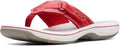 Women's Red Breeze Sea Flip-Flop - Lightweight Cloudsteppers