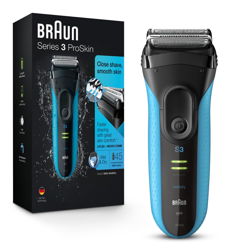 Braun Electric Series 3 Razor with Precision Trimmer for Men