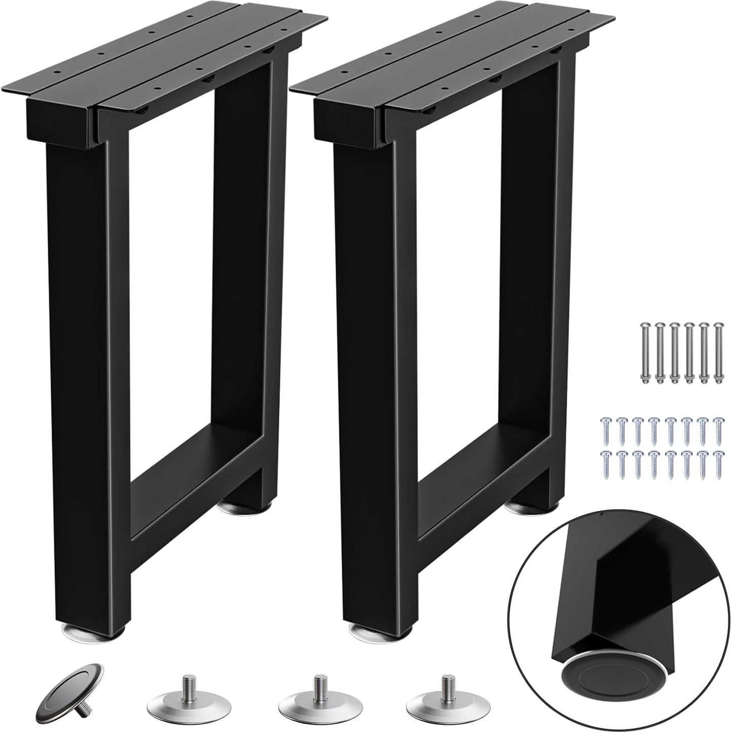 Heavy Duty Metal Table Legs for Dining Desk and Coffee Table