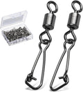 Saltwater Rolling Fishing Swivel Snap - High Strength Connector