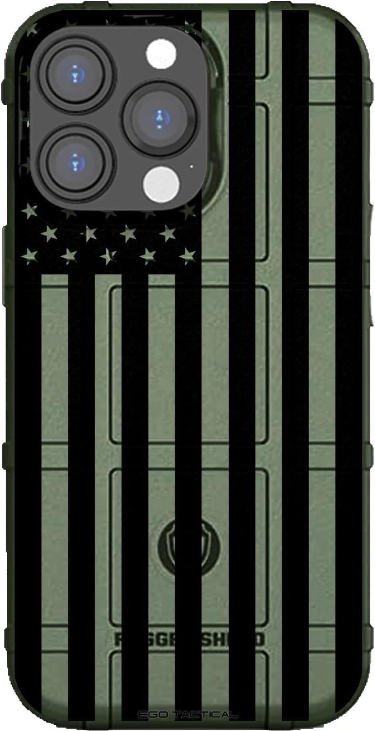EGO TACTICAL Rugged Shield Case for iPhone 16 Pro - OD Green