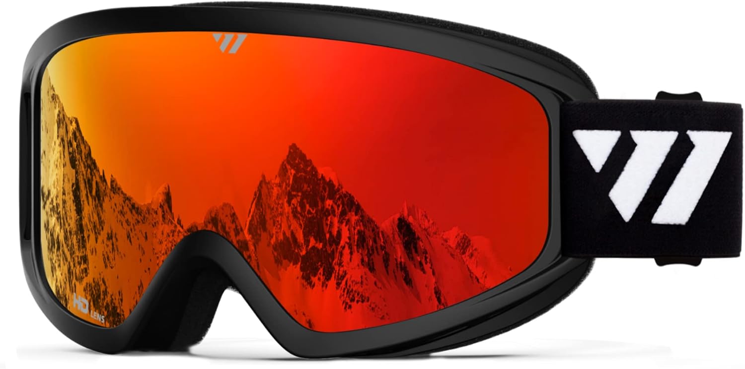 WISTON OTG Ski Goggles - 100% UV Protection!