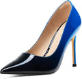 Elisabet Tang Women's High Heels Pumps Closed Pointed Toe 4in