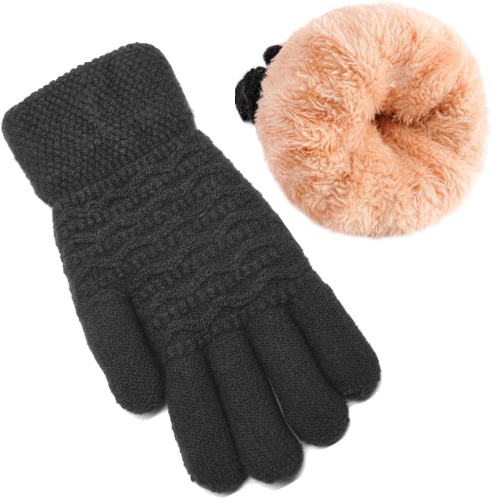 Stay Cozy & Connected: FENELY Touch Screen Wool Gloves