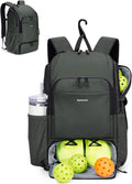 Pickleball Bag Waterproof Backpack with Shoe Compartment - Spacious