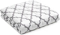 Weighted Blanket 60x80 in 17 lb Cotton - Calming Lattice Scroll