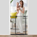 Kinfant 41 in Extra Tall Baby Gate - Extra-Tall Safety Barrier