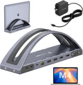 TobenONE MacBook Docking Station Dual Monitor 4K with Power Adapter