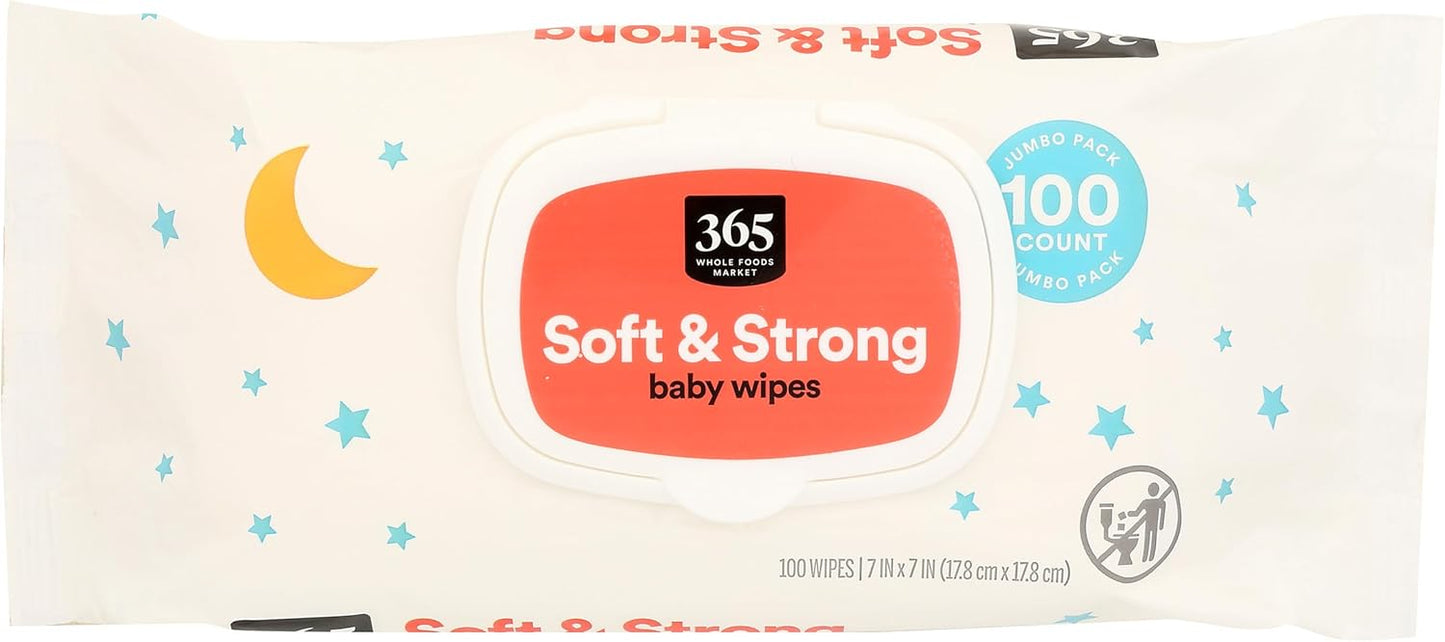 365 Whole Foods Refill Baby Wipes - 100 ct