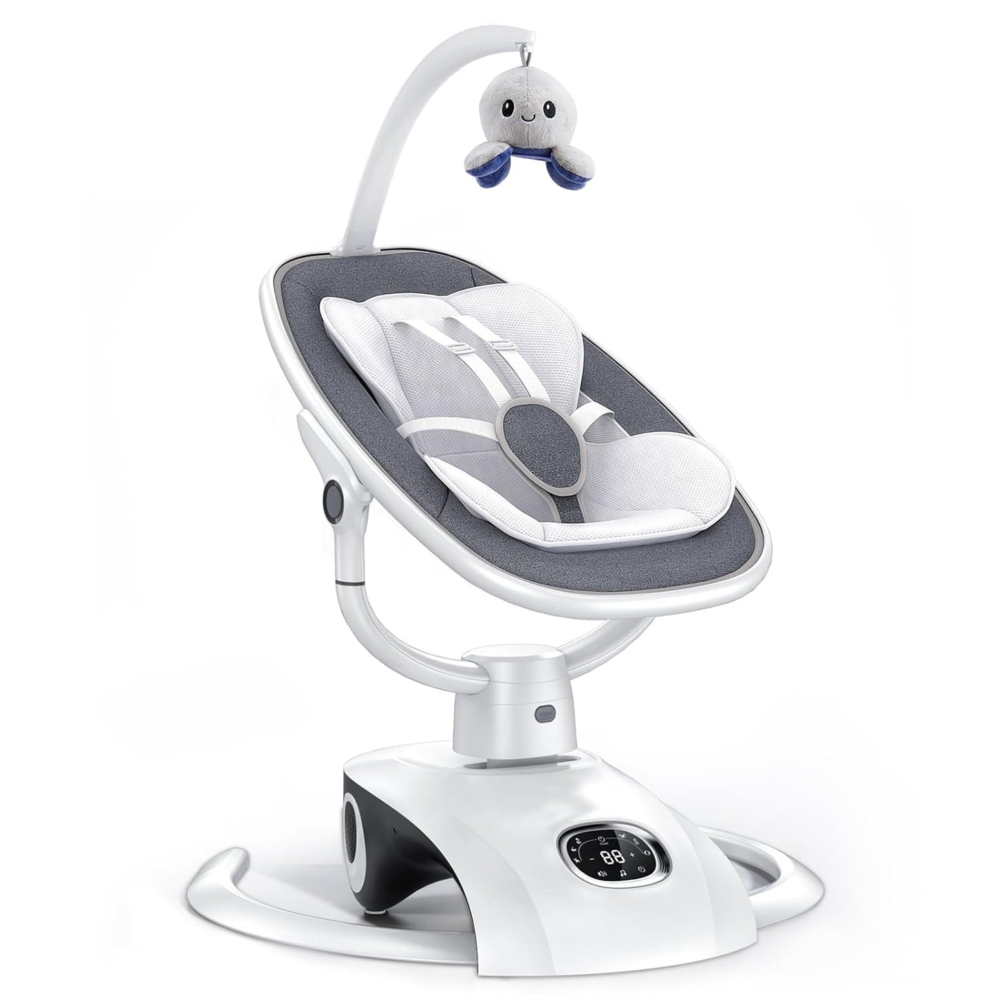 VaVaSoo Electric Baby Swing: 6 Motion, Remote Control, 5 Speeds