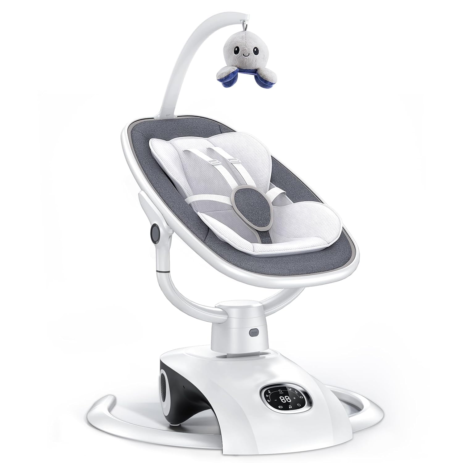 VaVaSoo Electric Baby Swing: 6 Motion, Remote Control, 5 Speeds