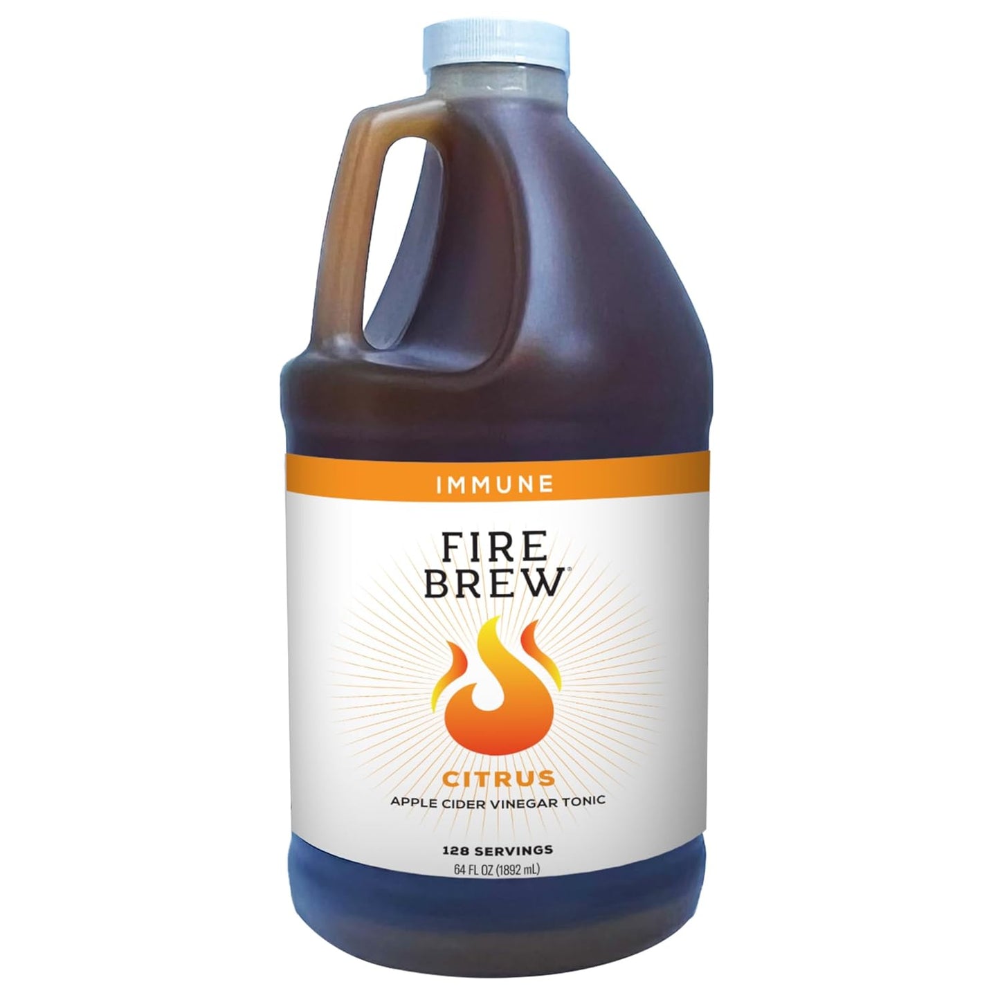 Fire Brew Immune Citrus Apple Cider Vinegar Wellness Tonic