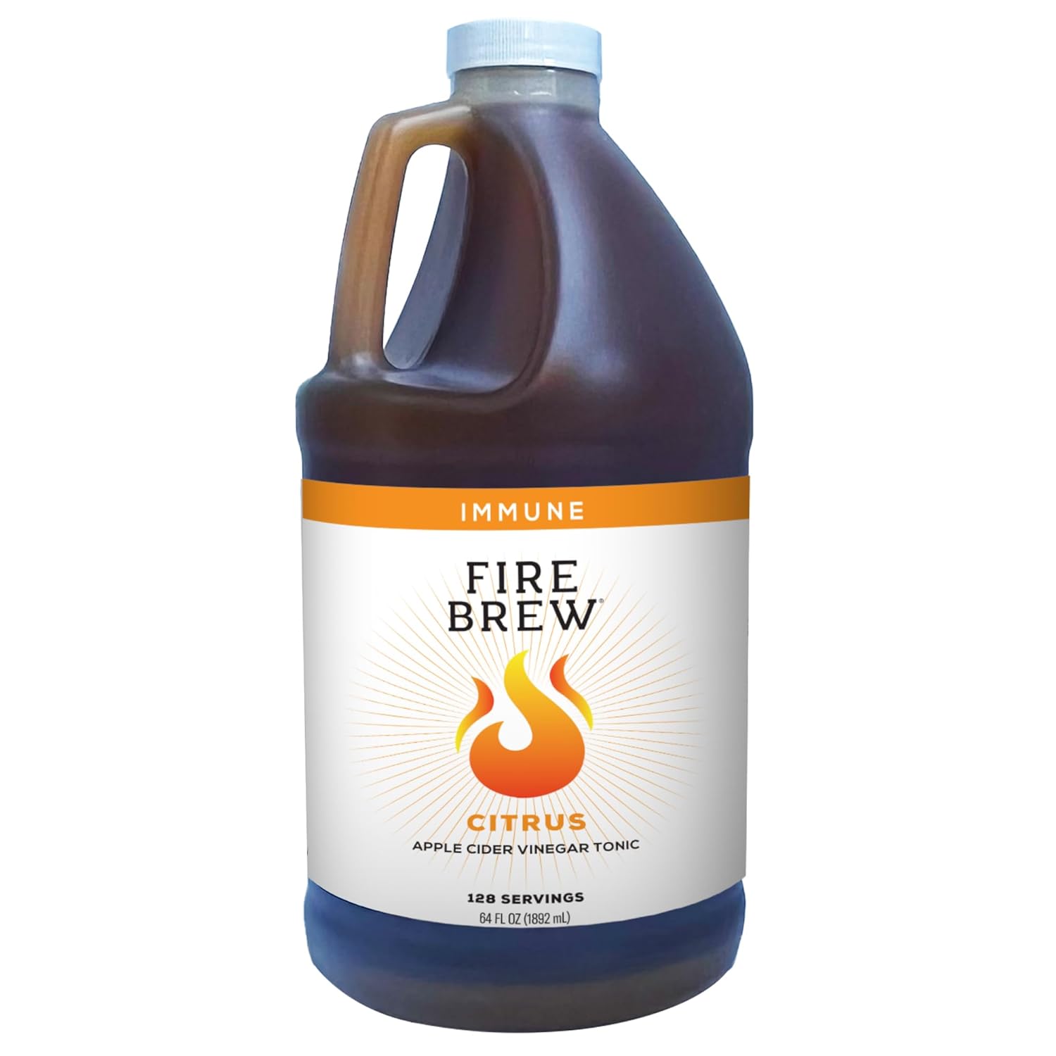 Fire Brew Immune Citrus Apple Cider Vinegar Wellness Tonic