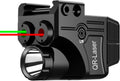 Red Green Purple Blue Laser Light Combo - Compact Tactical Rail Light