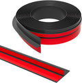 T-Shaped Door Draft Stopper 1.37 in x 40 ft Silicone Seal Strip