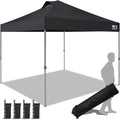 10x10ft Pop Up Canopy Tent - One-Person Open & Close Instant Shelter