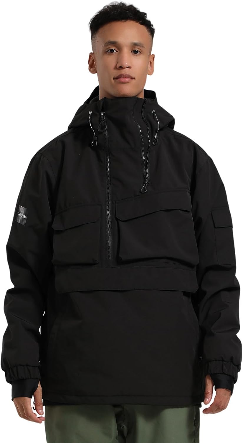 GSOU SNOW Men's Waterproof Ski Jacket - Stay Warm & Dry!