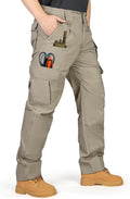 Men's Stretch Tactical Pants for Work and Hiking - Ripstop EDC