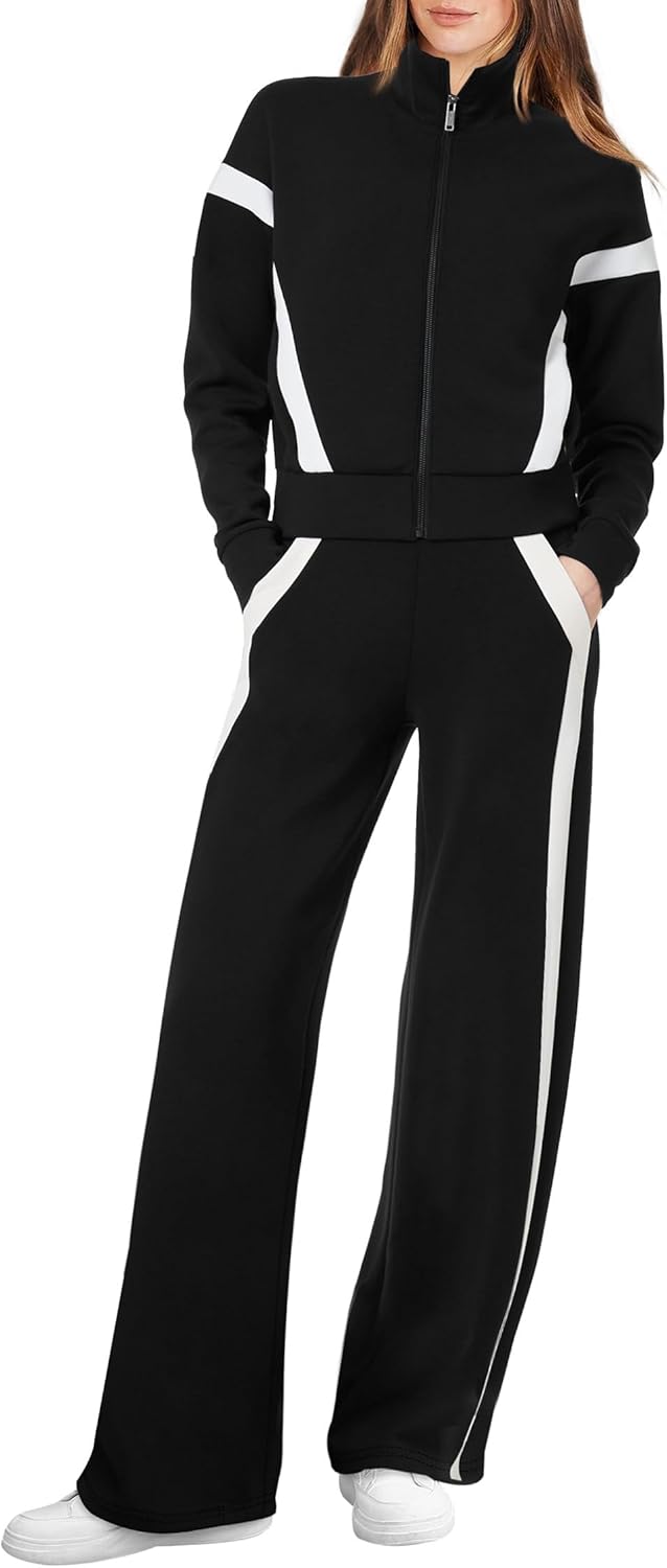 XIEERDUO Lounge Sets for Women: Stylish 2 Piece Tracksuit