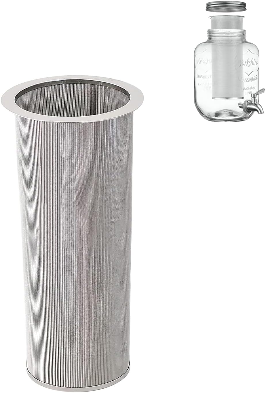 Stainless Steel Cold Brew Filter - Large Batch Brewing