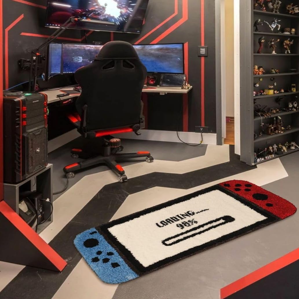 Kids Non-Slip Gamer Rug - Enhance Gaming Area