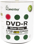 Smart Buy 600 Pack DVD-R 4.7GB 16x Shiny Silver - Bulk Archive Media