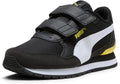 PUMA Kids' ST Runner Hook and Loop Sneakers - Durable Leather