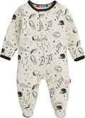 Magnetic Me Boys Modal Magnetic Baby Footie Pajamas - Easy Magnetic on