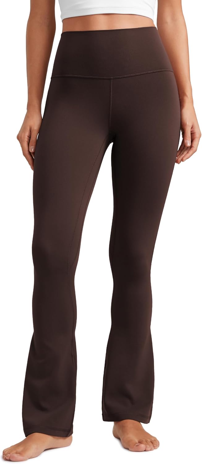 CRZ YOGA Butterluxe High Waist Mini Flared Leggings for Women