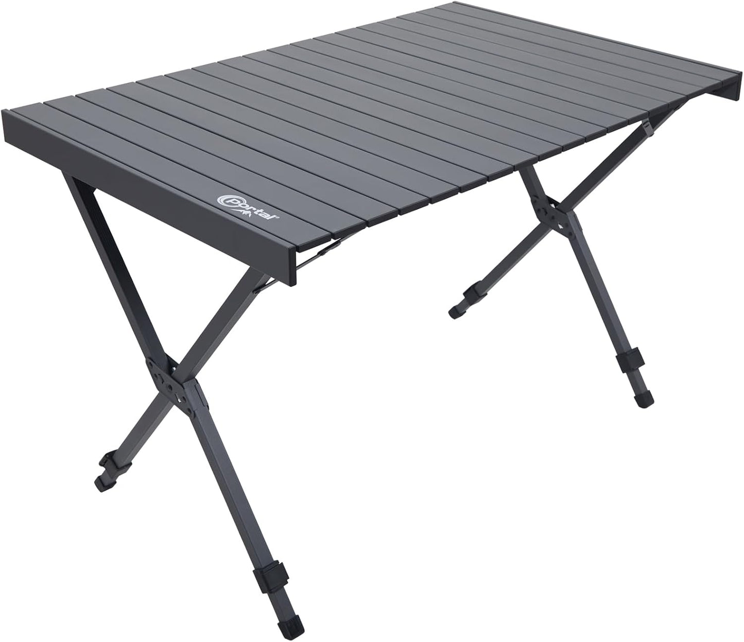 PORTAL Folding Outdoor Camping Table with Adjustable Height