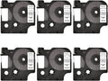 DYMO Rhino Pro Compatible Industrial Tape 6-Pack