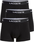 Men's Casual Classic 3-Pack Cotton Stretch Trunks - Comfortable Fit