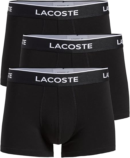 Lacoste Men's Casual Classic Cotton Stretch Trunks 3 Pack Review