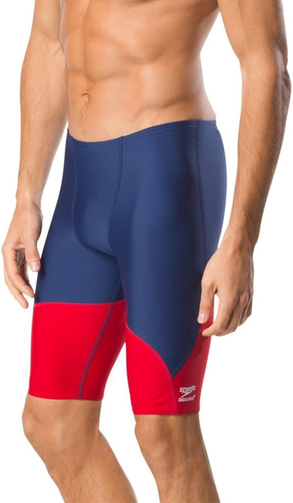 Speedo Men's Standard Swimsuit Jammer Endurance+ Splice Team Colors