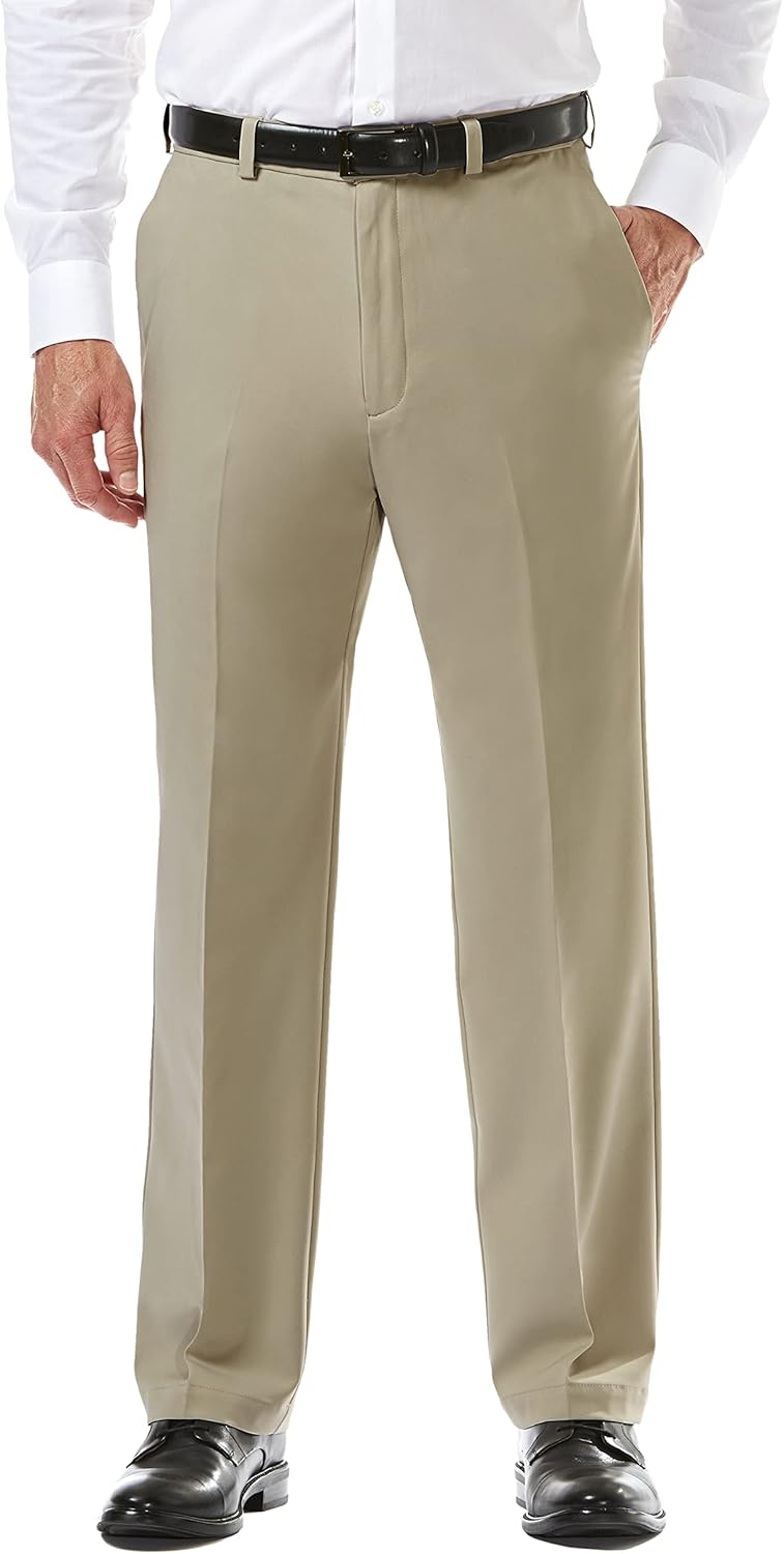 Haggar Men's Cool 18 Pro Golf Pant for Comfort and Style