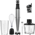 Immersion Blender Handheld 1100W Stick Blender Set - Powerful