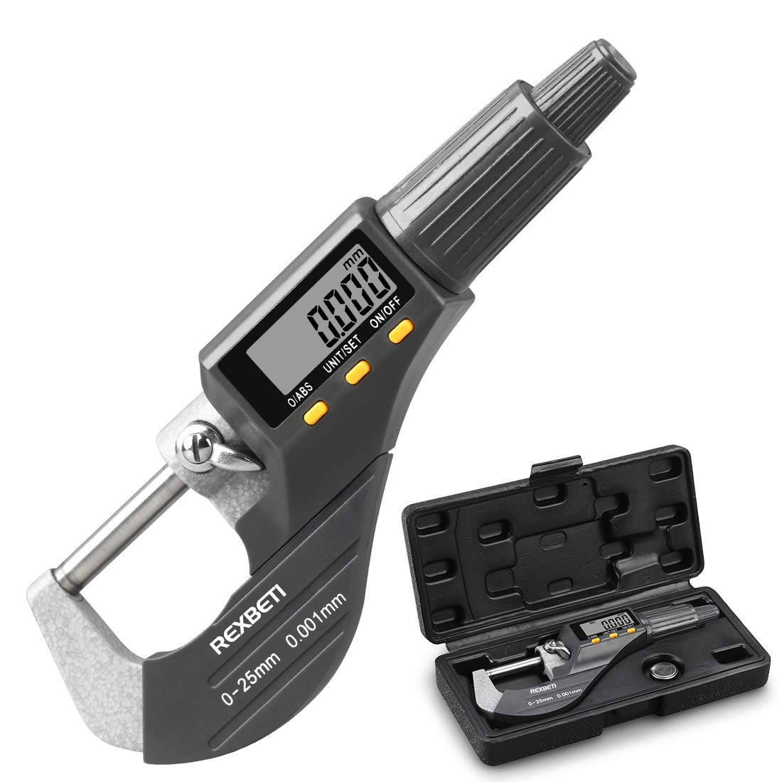 REXBETI Digital Micrometer for Precision Measuring Tools