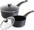 SENSARTE 2.0 & 3.0 Quart Sauce Pan Set - Nonstick, Induction Ready