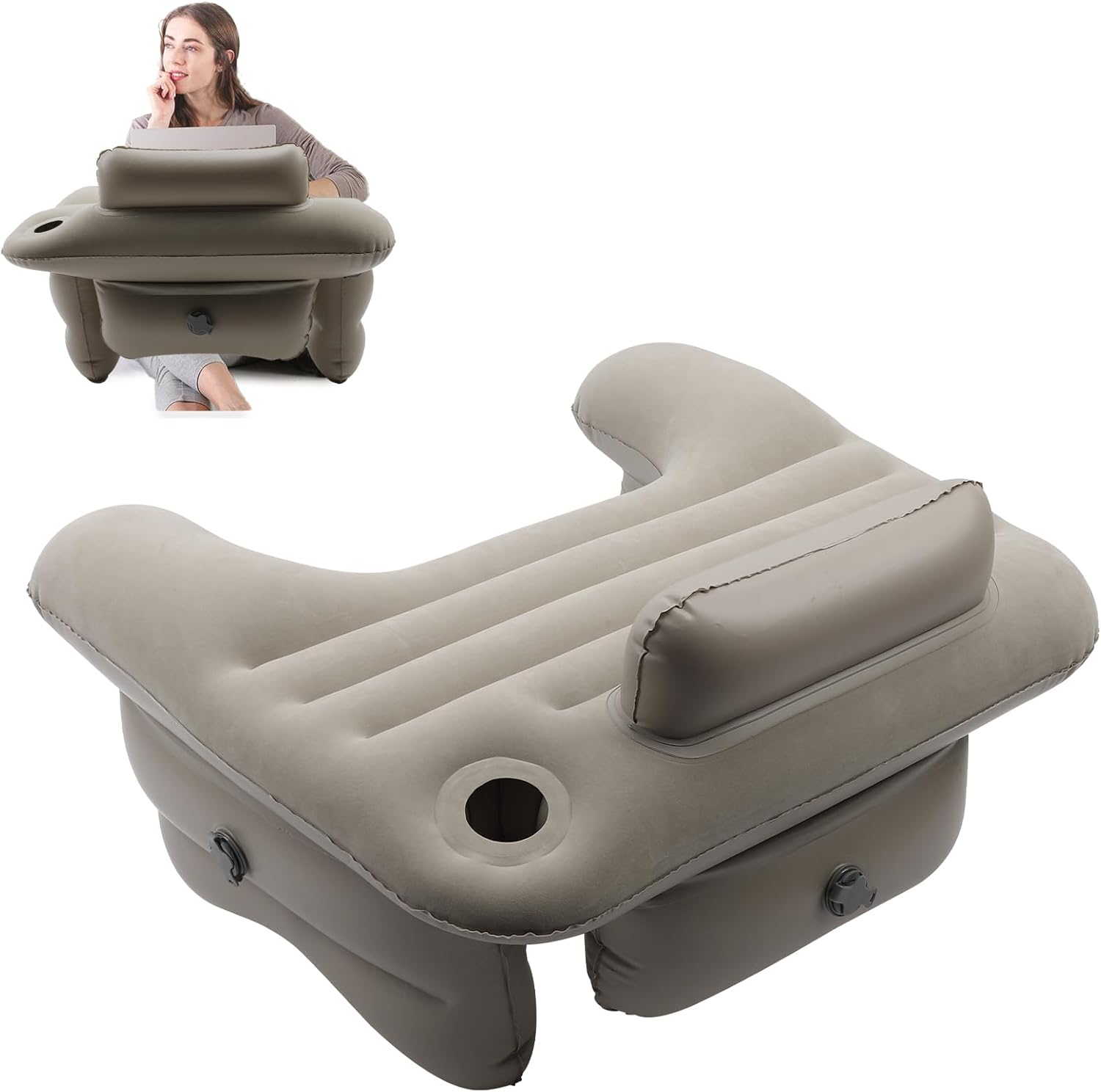 Inflatable Lap Reading Pillow: Ultimate Comfort