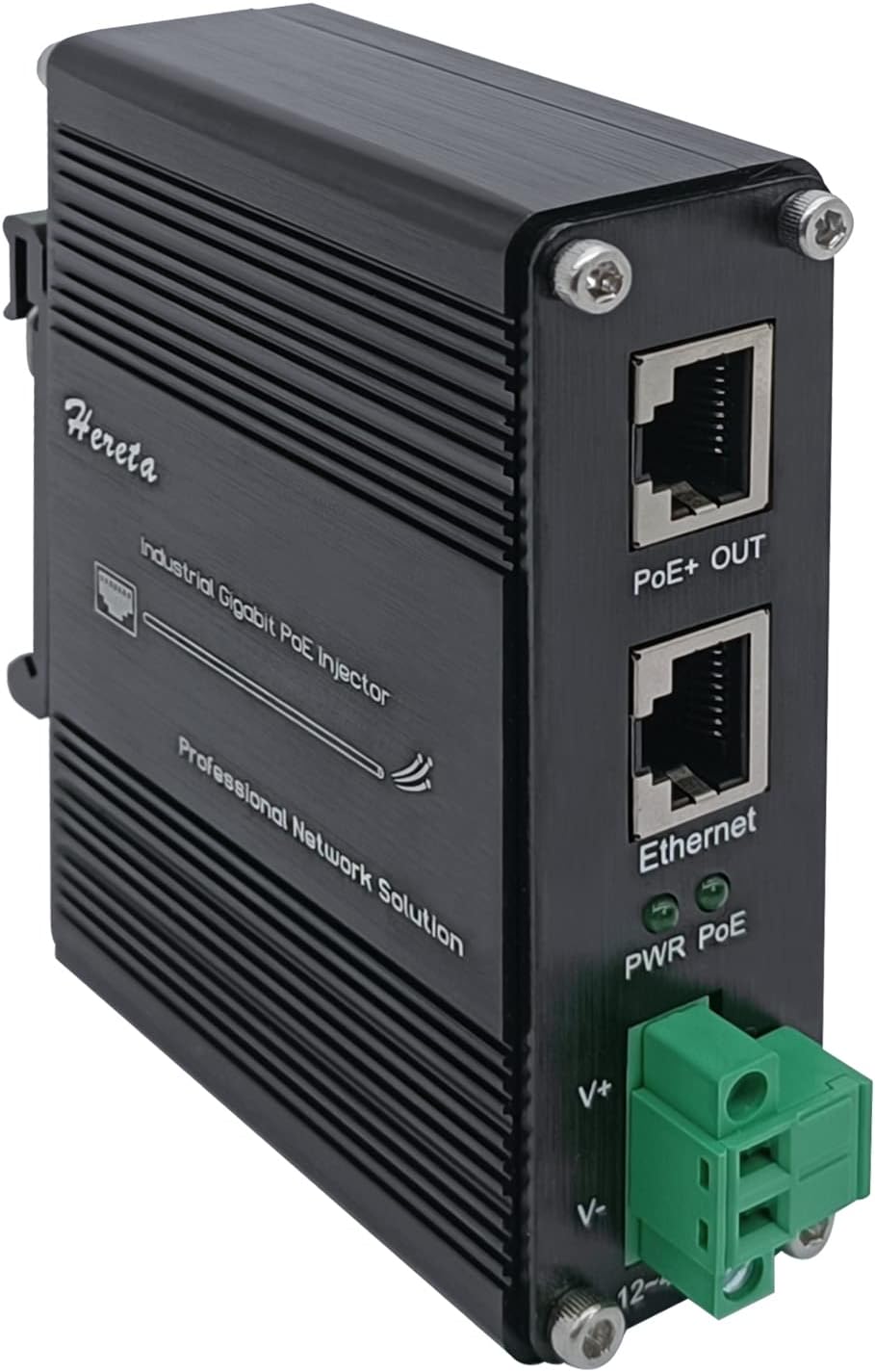 Hardened Industrial Gigabit PoE+ Injector for Reliable Power