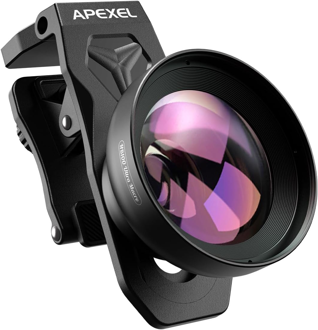 APEXEL 100Ultra Macro Lens for Stunning Smartphone Photography
