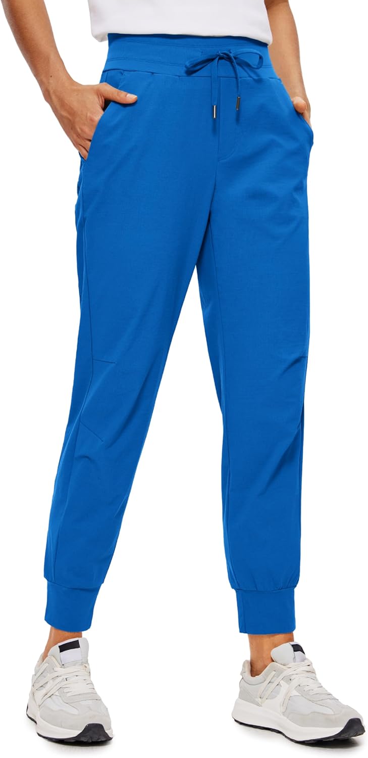 CRZ YOGA Athletic High Waisted Joggers for Women - Perfect Fit