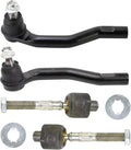 TRQ Front Tie Rod Set Compatible with 2009-2014 Acura TL - Direct Fit