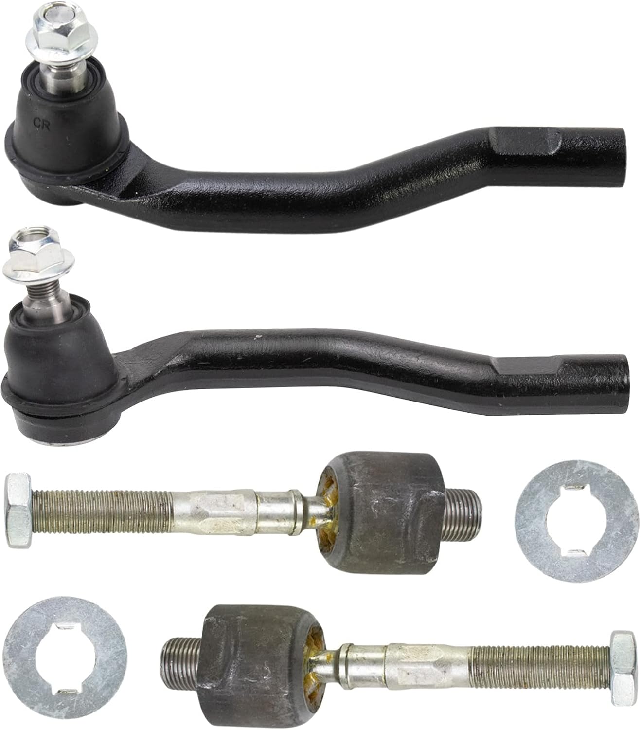 TRQ Front Tie Rod Set for 2009-2014 Acura TL - Quality Parts