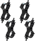 Dual Swivel Clamp 4 Pack - Heavy Duty 360 Degree Truss Clamps