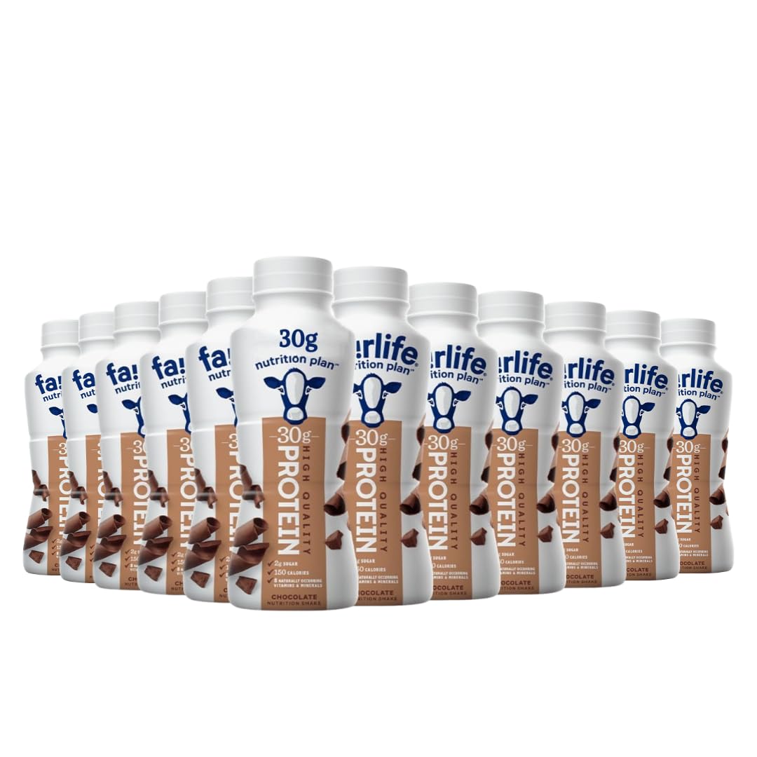 FairIife Protein Shake - Nutrition Plan - Chocolate Flavor 12 Pack