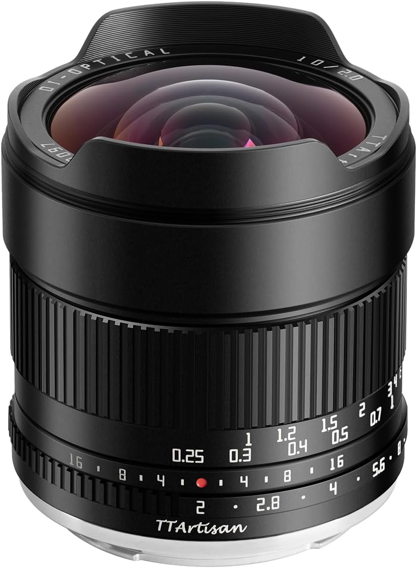 TTArtisan APS-C 10mm F2 Ultra-Wide Angle Lens for RF Mount